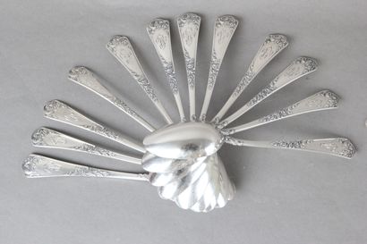 Ménagère complète en argent de PUIFORCAT...