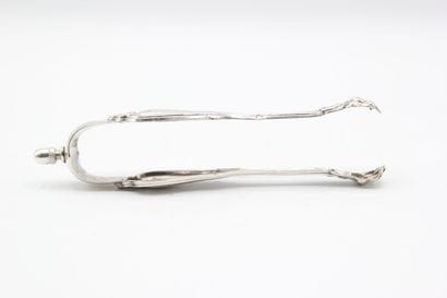 Pince à sucre en argent d'époque 1840 de...