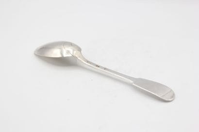 MARSEILLE 1784
Cuillère de table en argent...