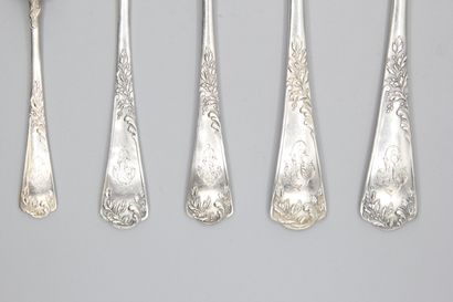 Ménagère complète en argent de PUIFORCAT...