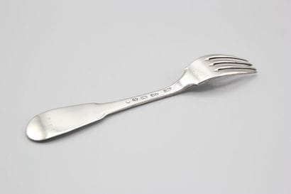 NARBONNE 1782 
Fourchette de table en argent...