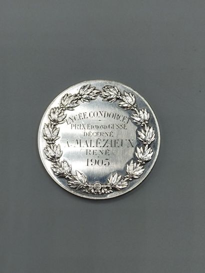 Silver medal of the 