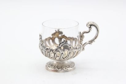 Louis XV style liquor service composed of...