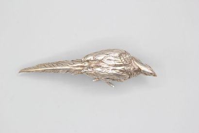 Silver pheasant (melted and chased).
Hallmark...