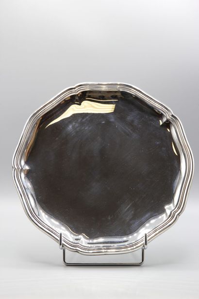 PUIFORCAT.
Large tripod silver display by...