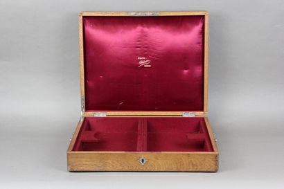 Household box in wood (walnut ?) from the...