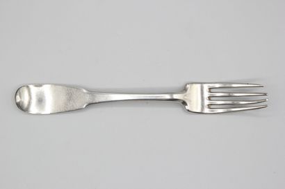LIMOUX 1732-44 ( Aude) 
Fourchette en argent...