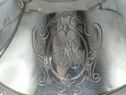 Pitcher or creamer in silver.
Incised decoration...