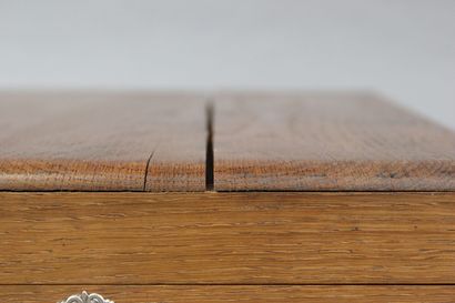 Household box in wood (walnut ?) from the...