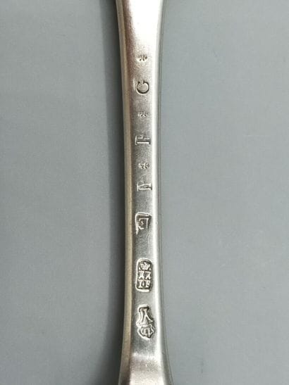 TOURS 1771-72
Couvert de table (fourchette...