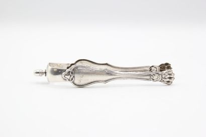 Pince à sucre en argent d'époque 1840 de...