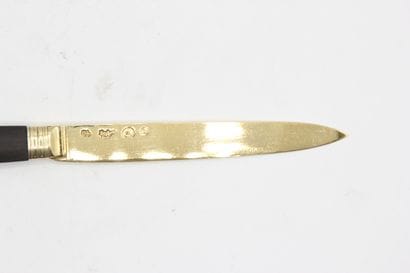 PARIS 1788.
Couteau / Coupe papier d'époque...