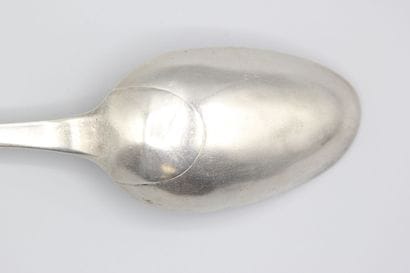 TOULOUSE 1781-89
Cuillère à ragoût en argent...