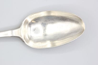TOULOUSE 1781-89
Cuillère à ragoût en argent...