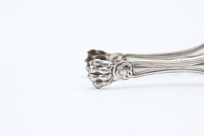 Pince à sucre en argent d'époque 1840 de...