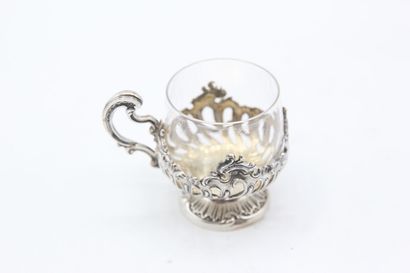 Louis XV style liquor service composed of...