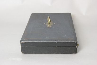 Box of Household with the top leather with...
