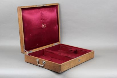 Household box in wood (walnut ?) from the...