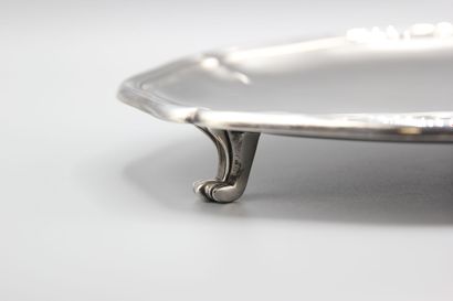 PUIFORCAT.
Large tripod silver display by...