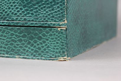 Household box with 3 large trays (a top tray...