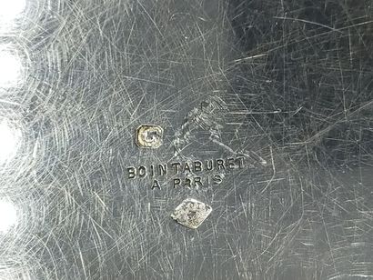 BOIN TABURET 
Jatte carrée en argent aux...
