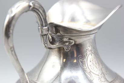 Pitcher or creamer in silver.
Incised decoration...