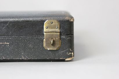 Box of Household with the top leather with...