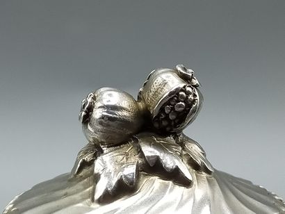 BOIN TABURET
Mustard pot in silver of Louis...