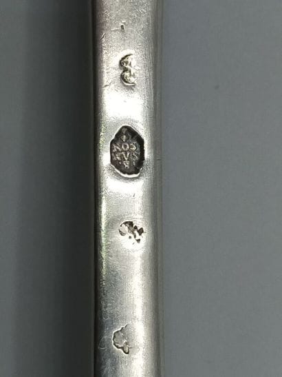 TOULOUSE 1781-89
Cuillère à ragoût en argent...