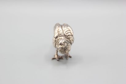 Silver pheasant (melted and chased).
Hallmark...