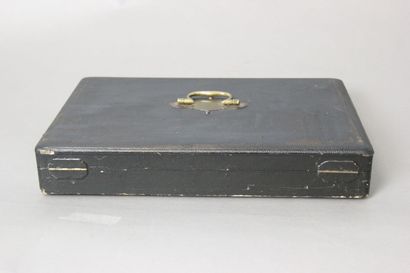 Box of Household with the top leather with...