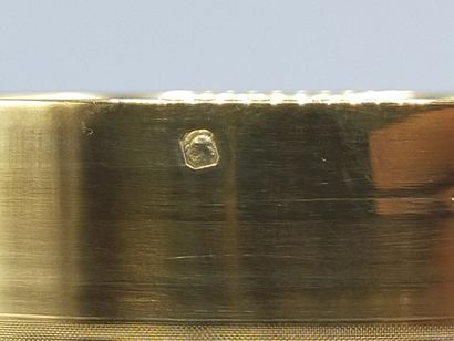 Chalice in vermeil, plain model, decorated...