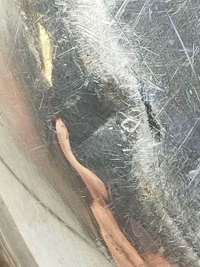 Jean Elysée PUIFORCAT 
Dessous de bouteille...