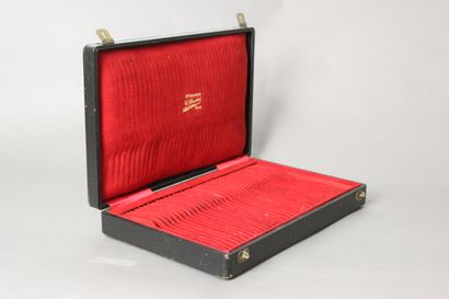 Box of Household with the top leather with...