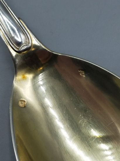 Louis COIGNET 
Service à salade en argent...