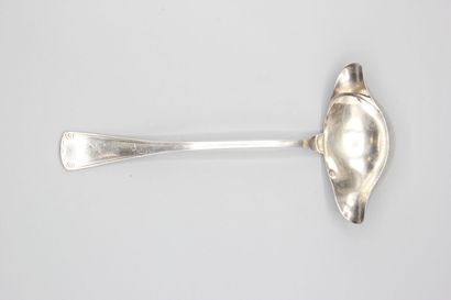 Cuillère à sauce en argent d'inspiration...