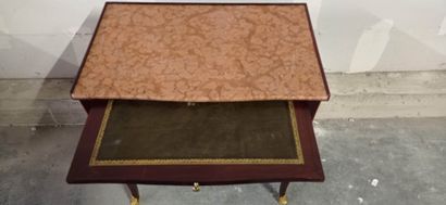 Rosewood and rosewood veneer chest of drawers...
