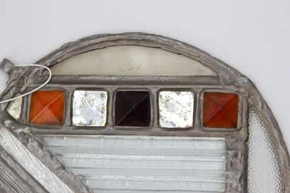 Louis BARILLET (1880-1948) 
Circular stained...