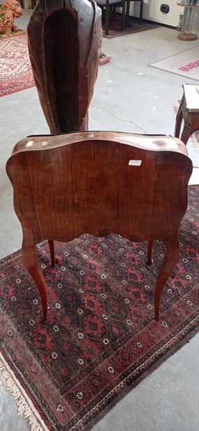 Small desk said happiness of the day curved...