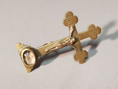 Baiser de Paix en bronze patiné.
Figure le...