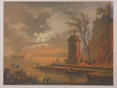 Carl Martin LAEISZ (1803-1864) in the style...