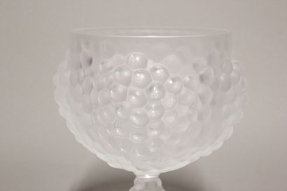LALIQUE France.
Cup on foot or punch bowl.
Model...