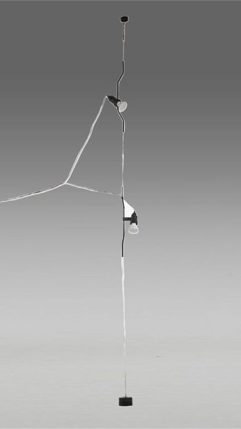 Achille CASTIGLIONI (1918-2002) and PIO MANZU.
Lamp...