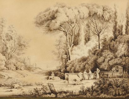 Charles-Hippolyte CASSAS (1800-?) attributable...