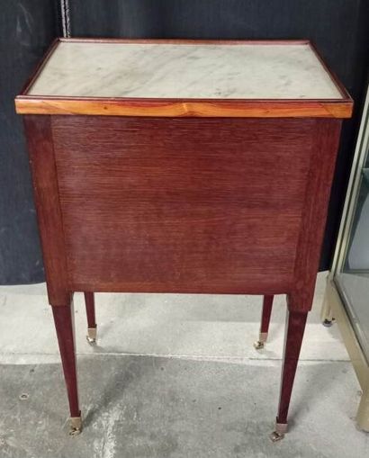 Table chiffonière in rosewood and amaranth...
