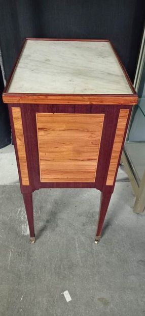 Table chiffonière in rosewood and amaranth...