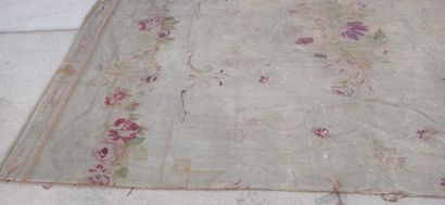 MANUFACTURE D'AUBUSSON
Important en tapis...