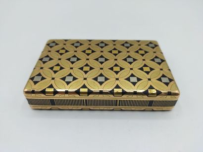 VAN CLEEF AND ARPELS.
Gold box 750°° with...