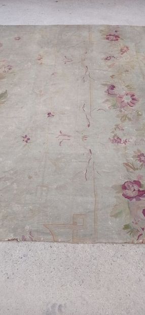 MANUFACTURE D'AUBUSSON
Important en tapis...