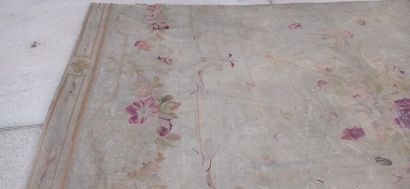 MANUFACTURE D'AUBUSSON
Important en tapis...